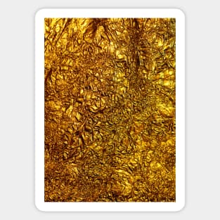 glamour 016 gold colors Foil Sticker